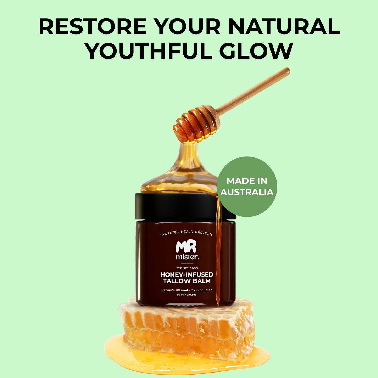 Honey-Infused Tallow Balm