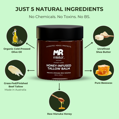 Honey-Infused Tallow Balm