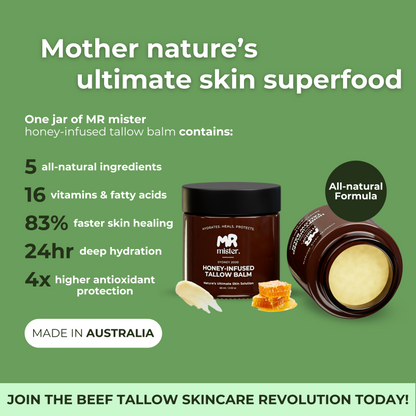 Honey-Infused Tallow Balm