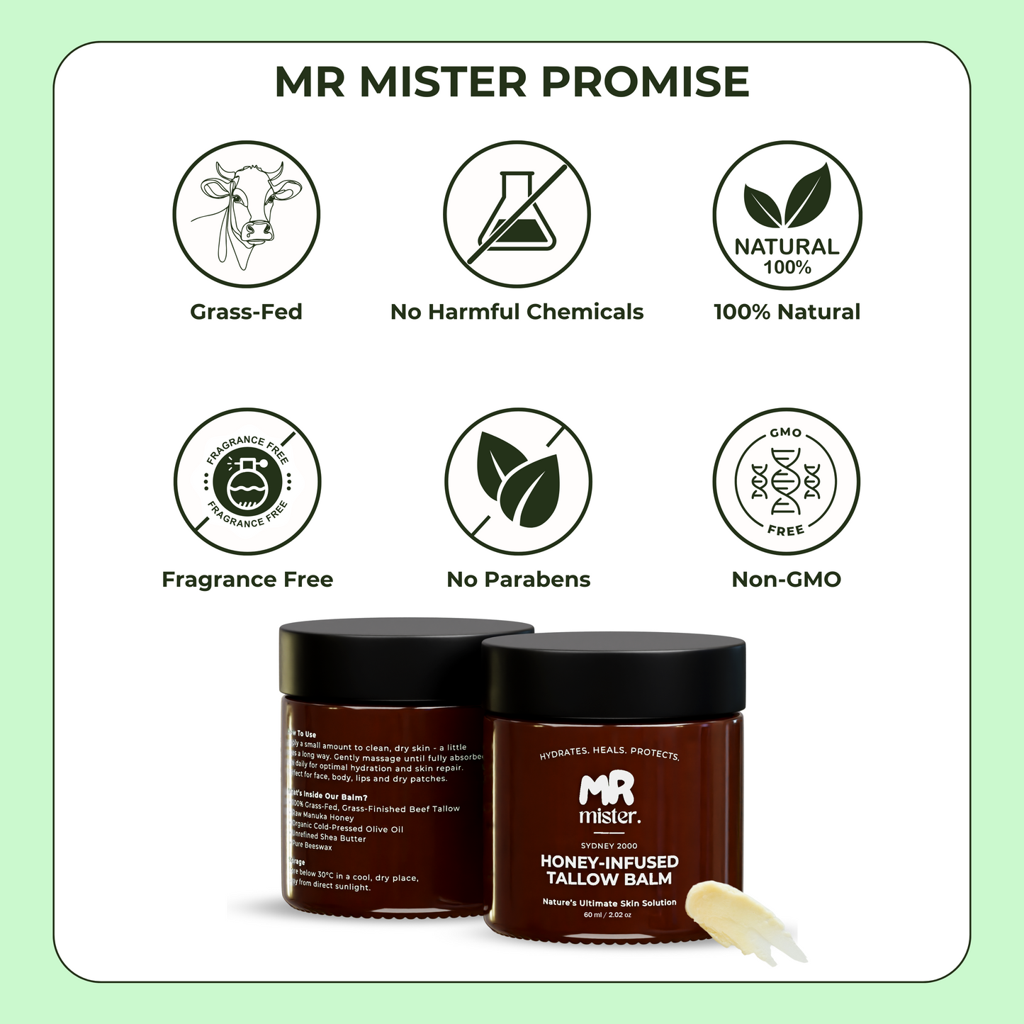 Honey-Infused Tallow Balm