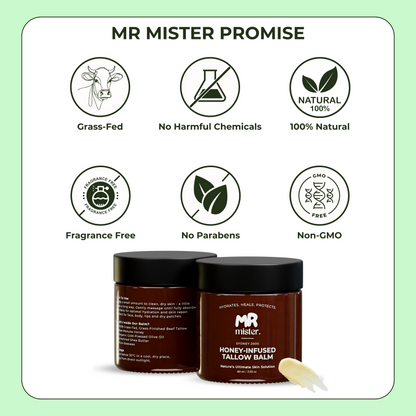 Honey-Infused Tallow Balm